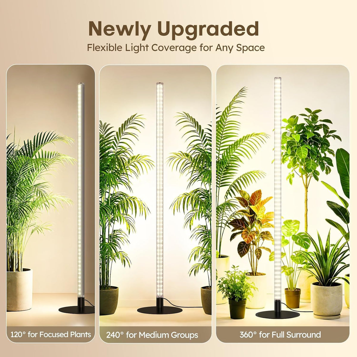 Grow lights for indoor plant | 67-Inch Adjustable Grow Light encalife