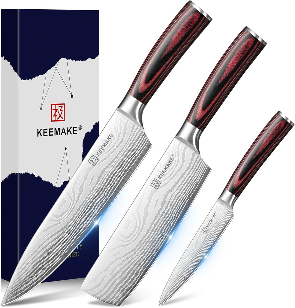 Kitchen Knife Set | 3PCS Chef Knife Set