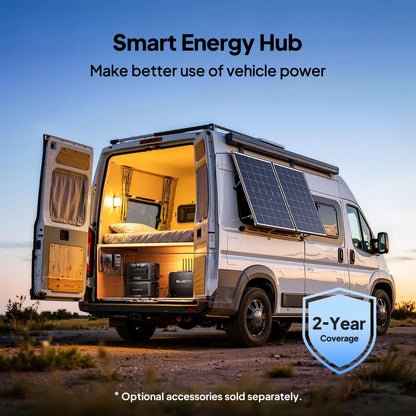 BLUETTI 1200W DC-DC Car Solar Charger I Power Stations encalife