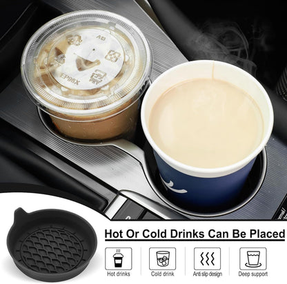 Car Cup Holder Coaster Silicone 4 Pack encalife