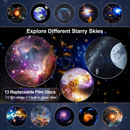 13-in-1 Galaxy Planetarium Projector Light encalife