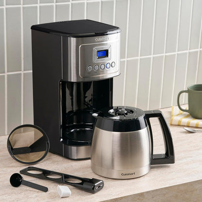 12-Cup Programmable Thermal Carafe Drip Coffee Maker encalife