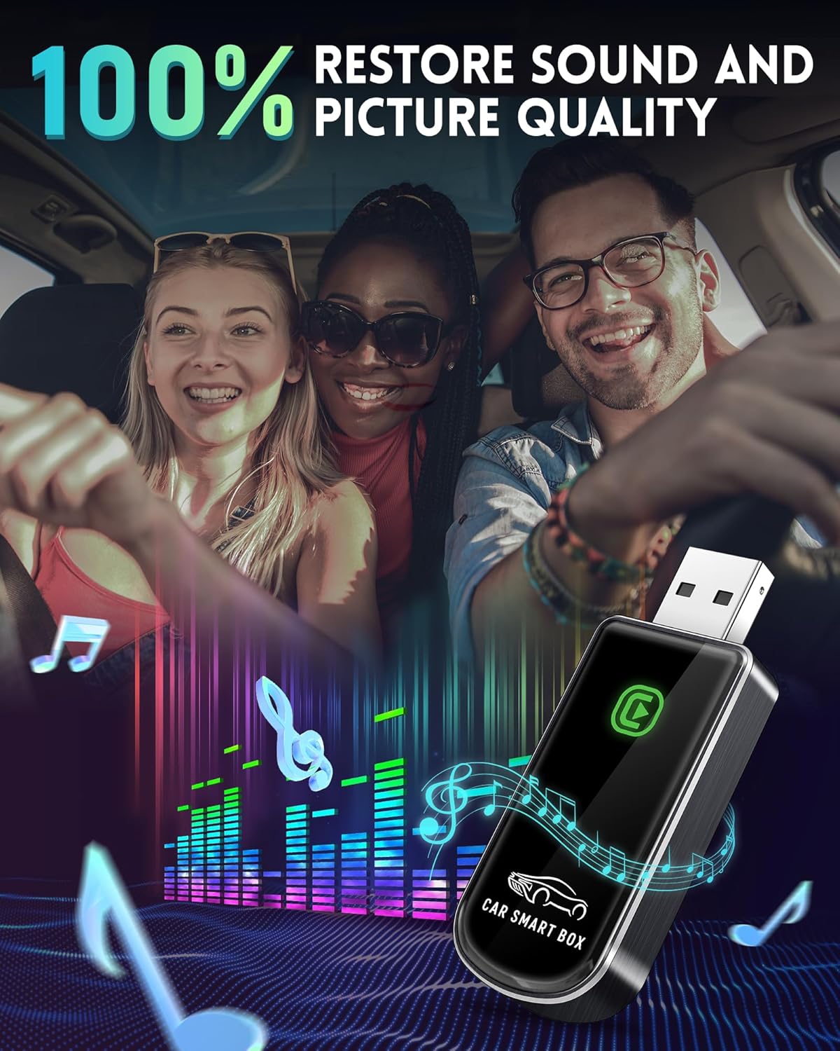 Wireless CarPlay Adapter | CarPlay Dongle Plug encalife