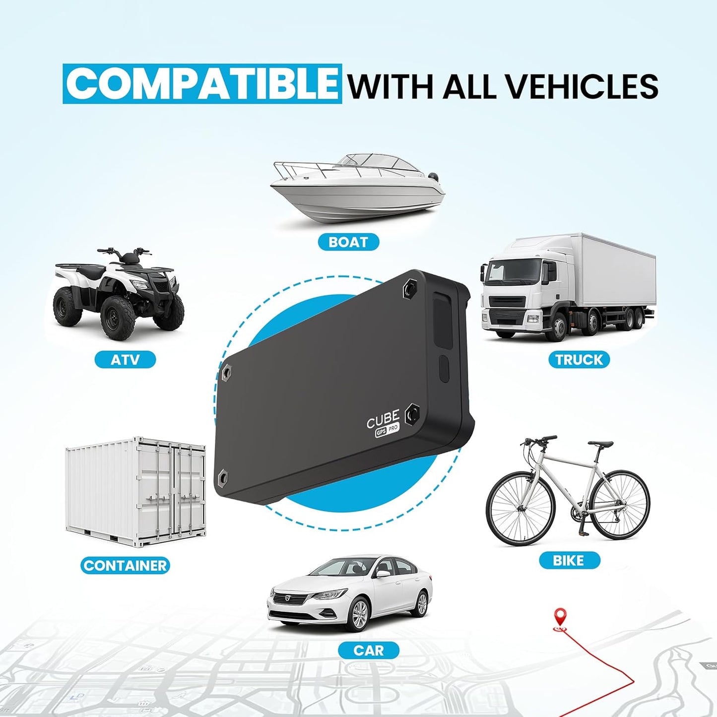 GPS 4G Real-Time Magnetic Vehicle Tracker Anti-Theft encalife
