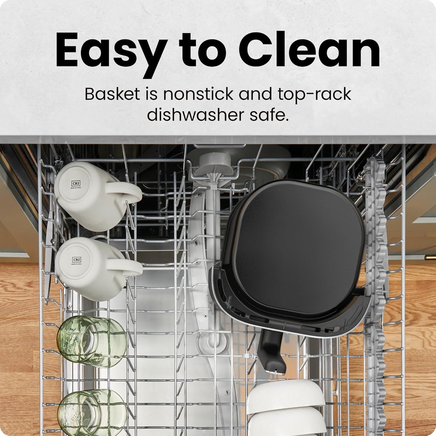 Digital Air Fryer I 4 Qt Hi-Fry Technology encalife