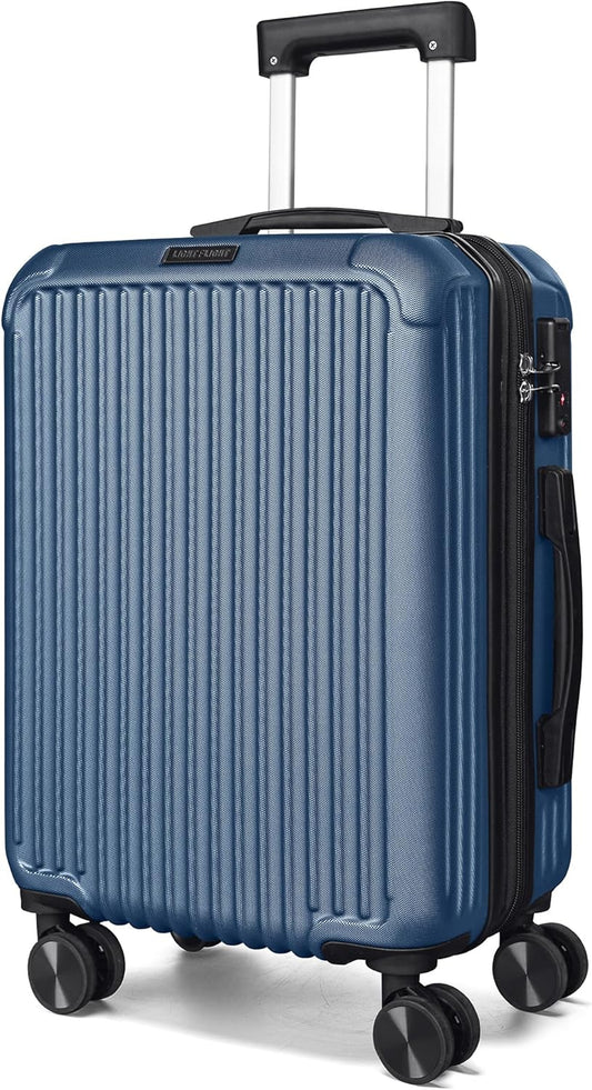 Carry-On Luggage I 22x14x9 Hardside Spinner Suitcase