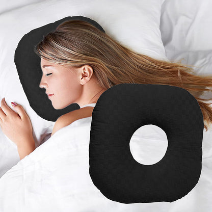 Side Sleeper Ear Relief Piercing Pillow encalife