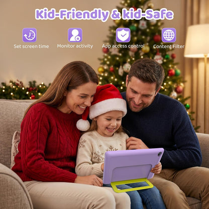 Android Tablet for Kid with Case &amp; Parental Controls encalife