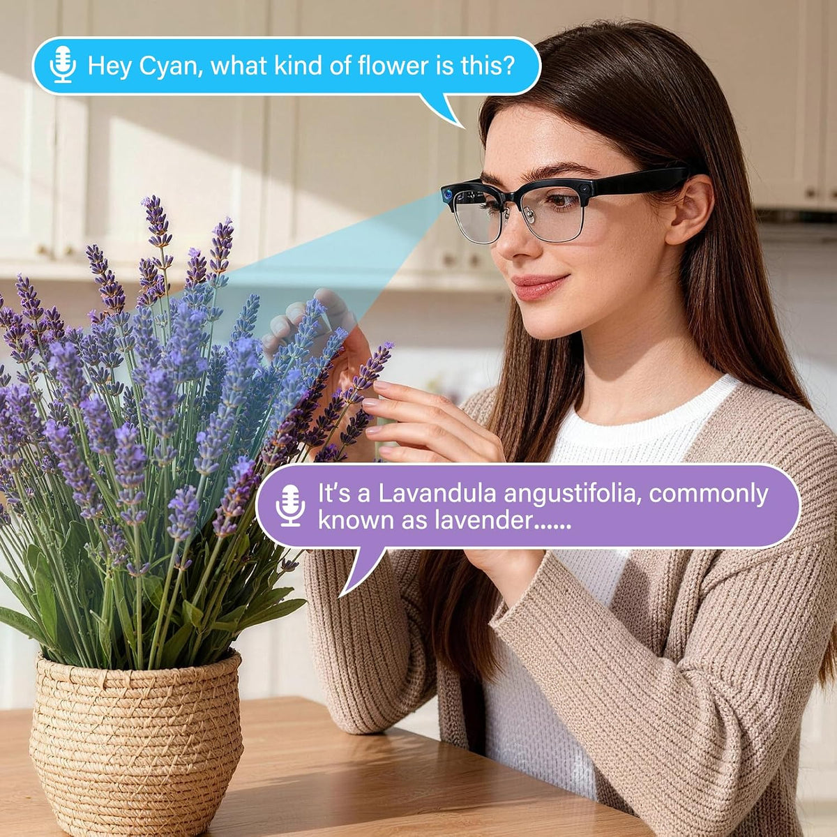 AI Camera Smart Sunglasses encalife