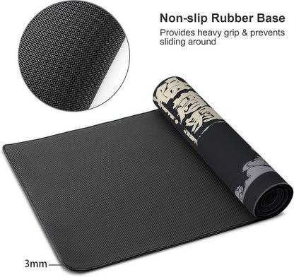 Desk mat Japanese Demon XXL Gaming Pad encalife