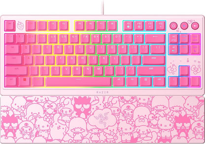 colorful mechanical gaming keyboard desk setup