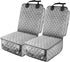 Waterproof Dog Car Seat Cover Front 2 Pack Black encalife