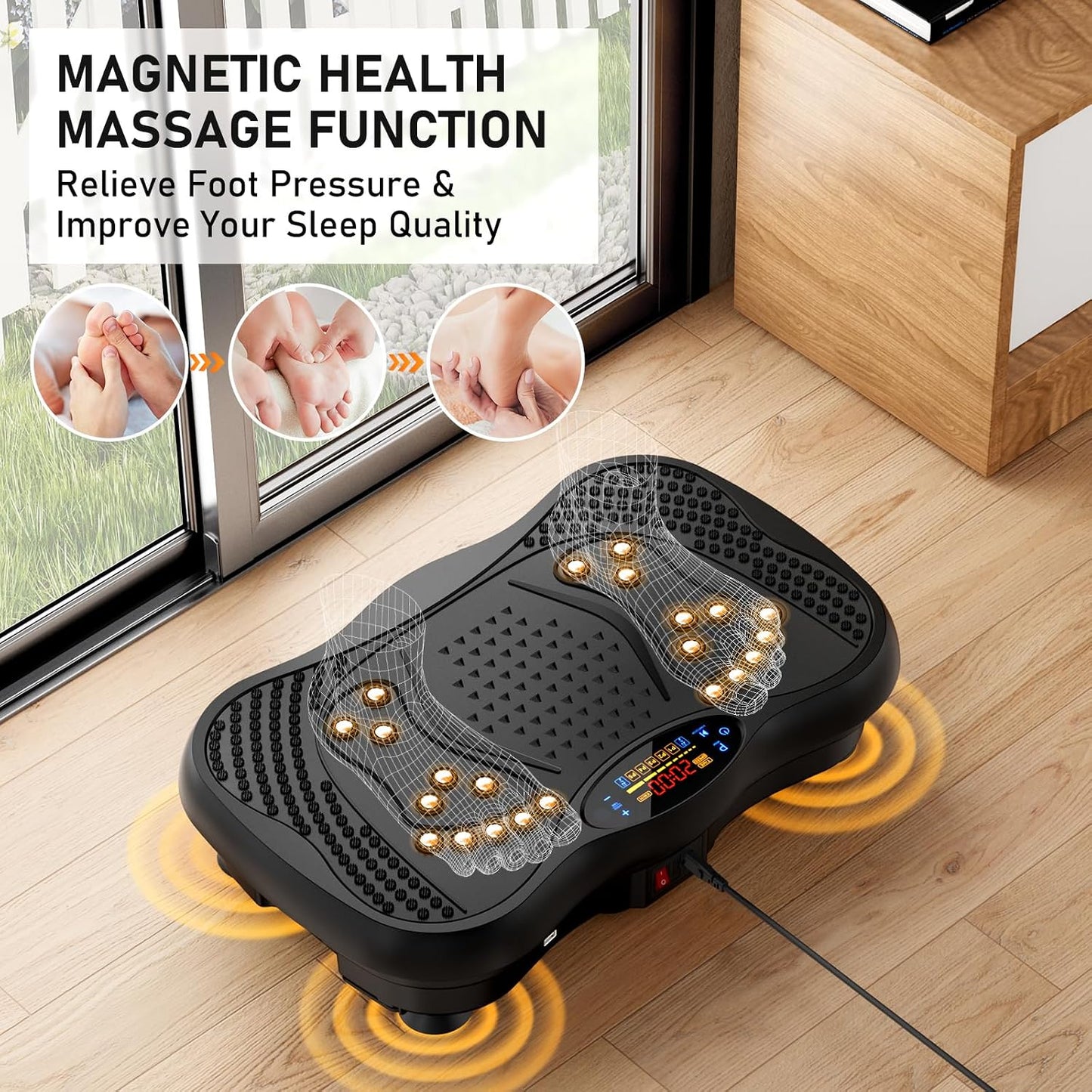 Vibration Plate Machine for Full Body Workouts encalife