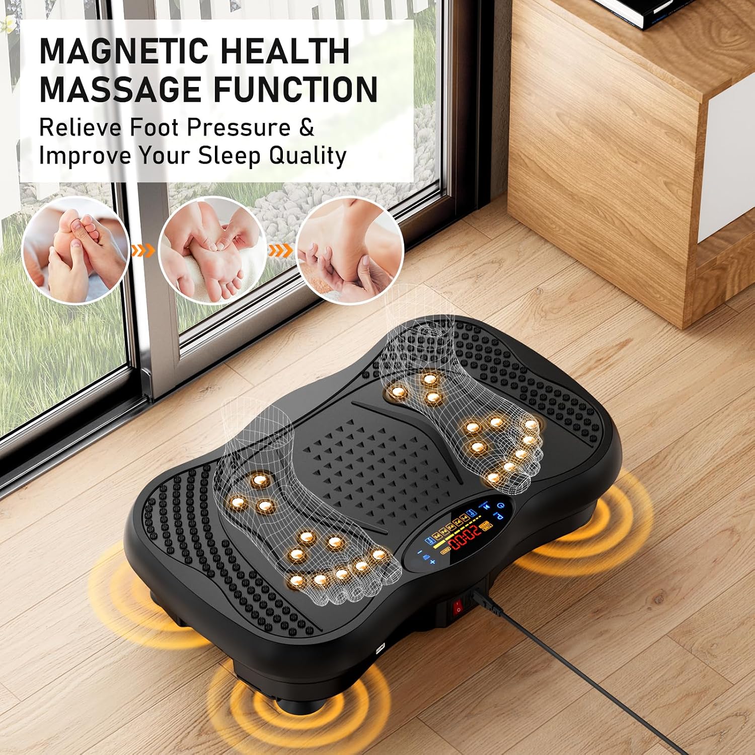 Vibration Plate Machine for Full Body Workouts encalife