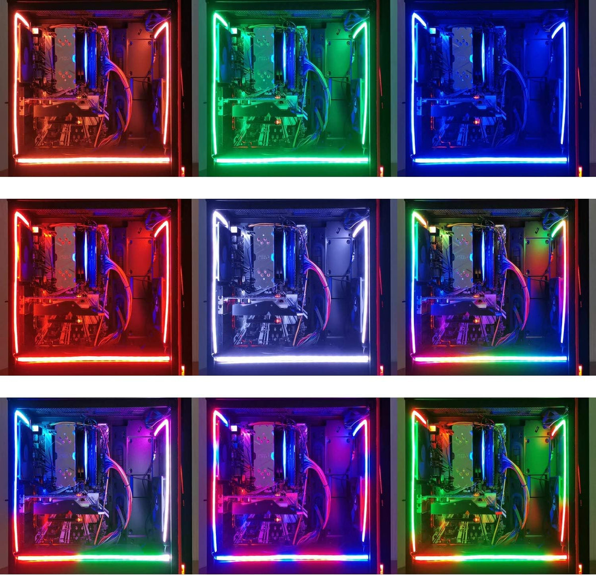 RGB Lighting ARGB PC Case Neon Strips encalife