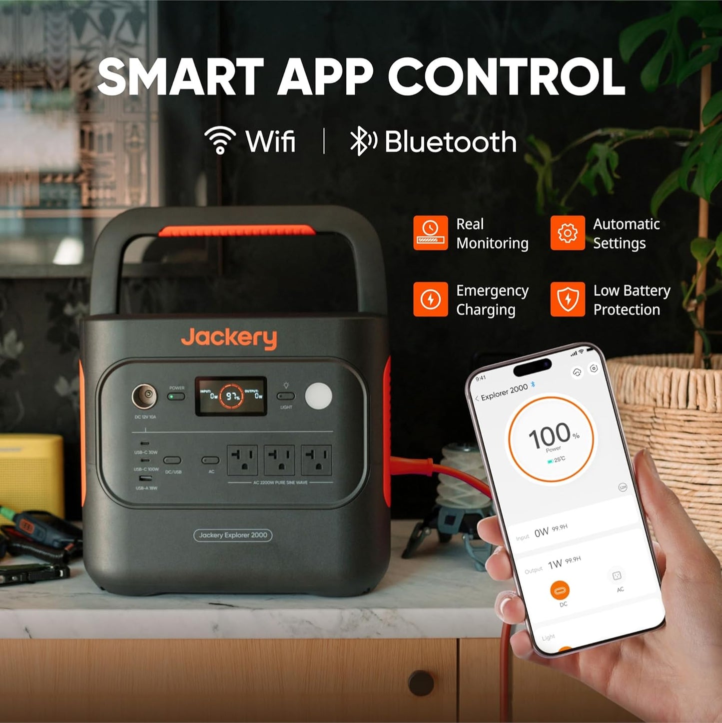 Jackery 2000W Portable Power Station I Solar Generator encalife