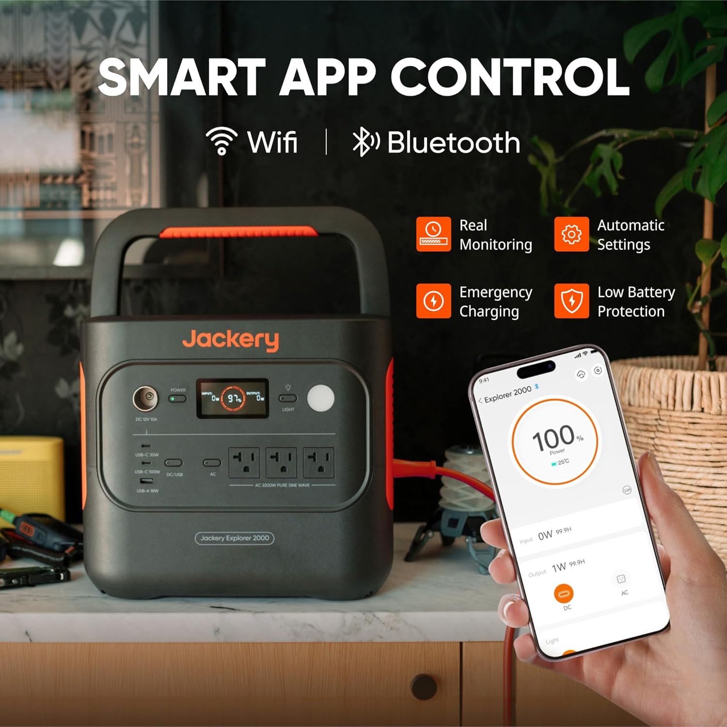 Jackery 2000W Portable Power Station I Solar Generator encalife