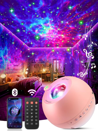4-in-1 Galaxy Projector Starry Sky Night Light encalife