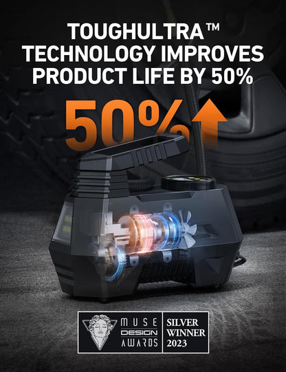 Portable Tire Inflator For Fast Roadside Emergencies encalife