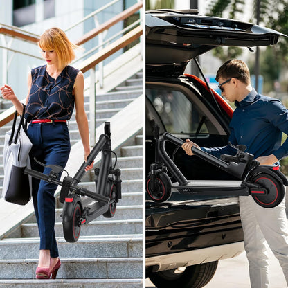 500W Electric Scooter for adult I 22 MPH Folding Commuter E-Scooter encalife