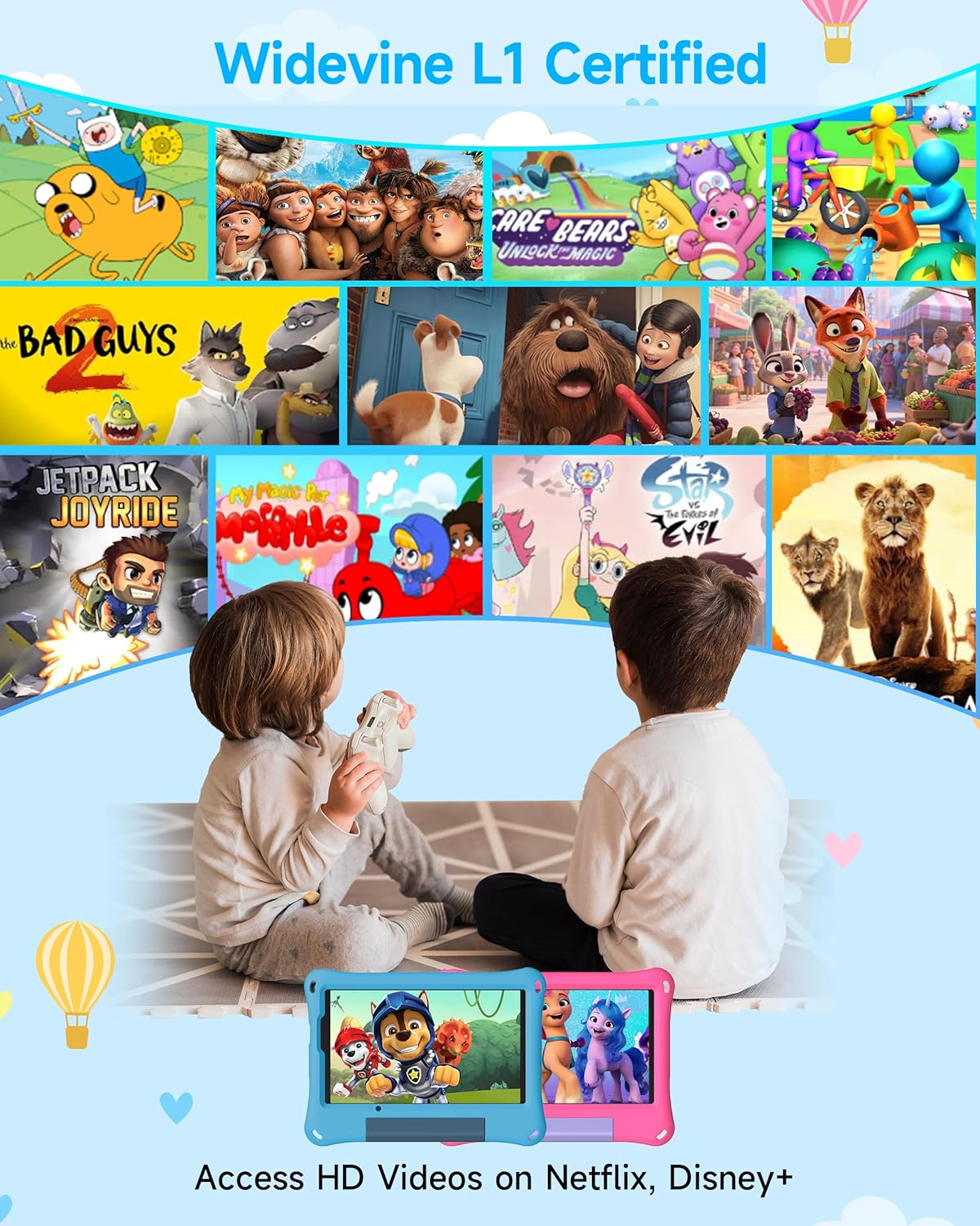 Ulefone A9 Pro I Kids Tablet with AI Learning encalife