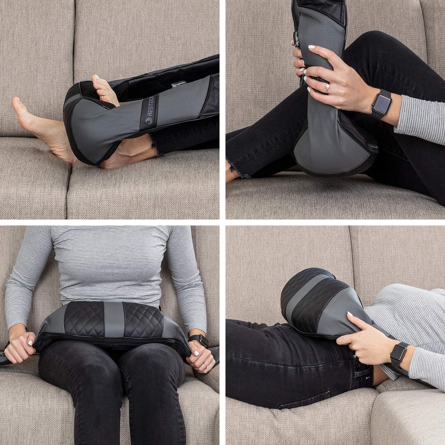 3D Shiatsu Neck Back Massager With Heat Therapy encalife