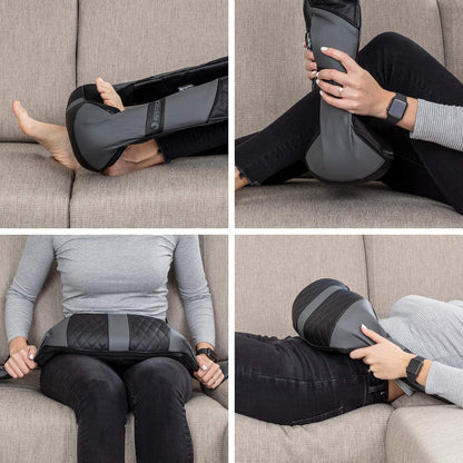 3D Shiatsu Neck Back Massager With Heat Therapy encalife