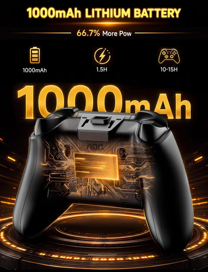 Multi-Platform Gaming Controller With Interactive Screen encalife