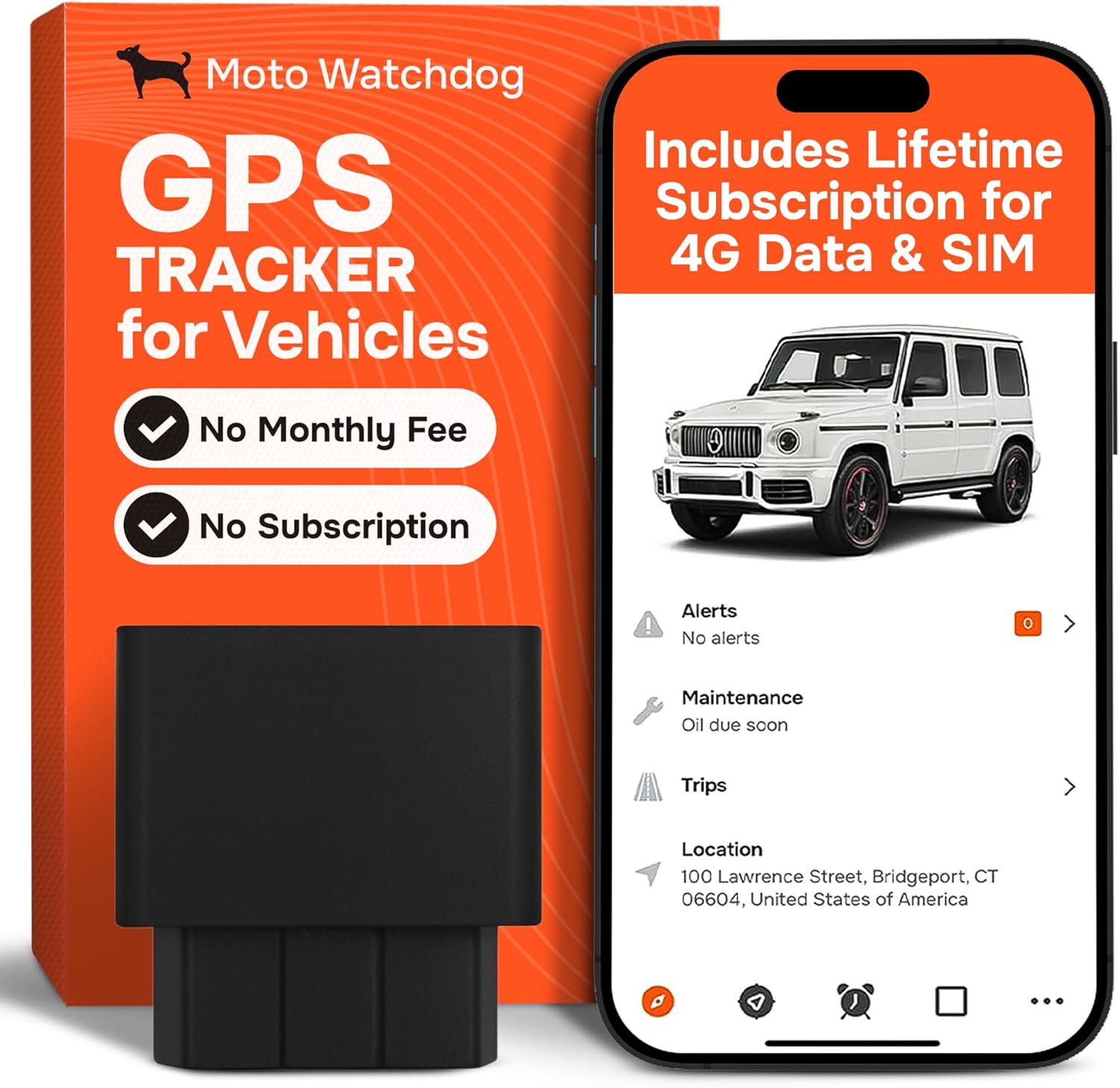 GPS OBD tracker real time vehicle monitoring no subscription - Encalife