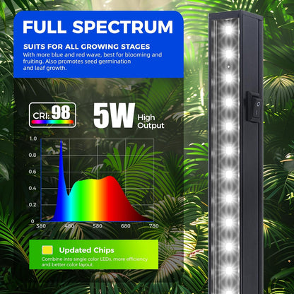 Grow Light For Indoor Plants | Full Spectrum Bar encalife