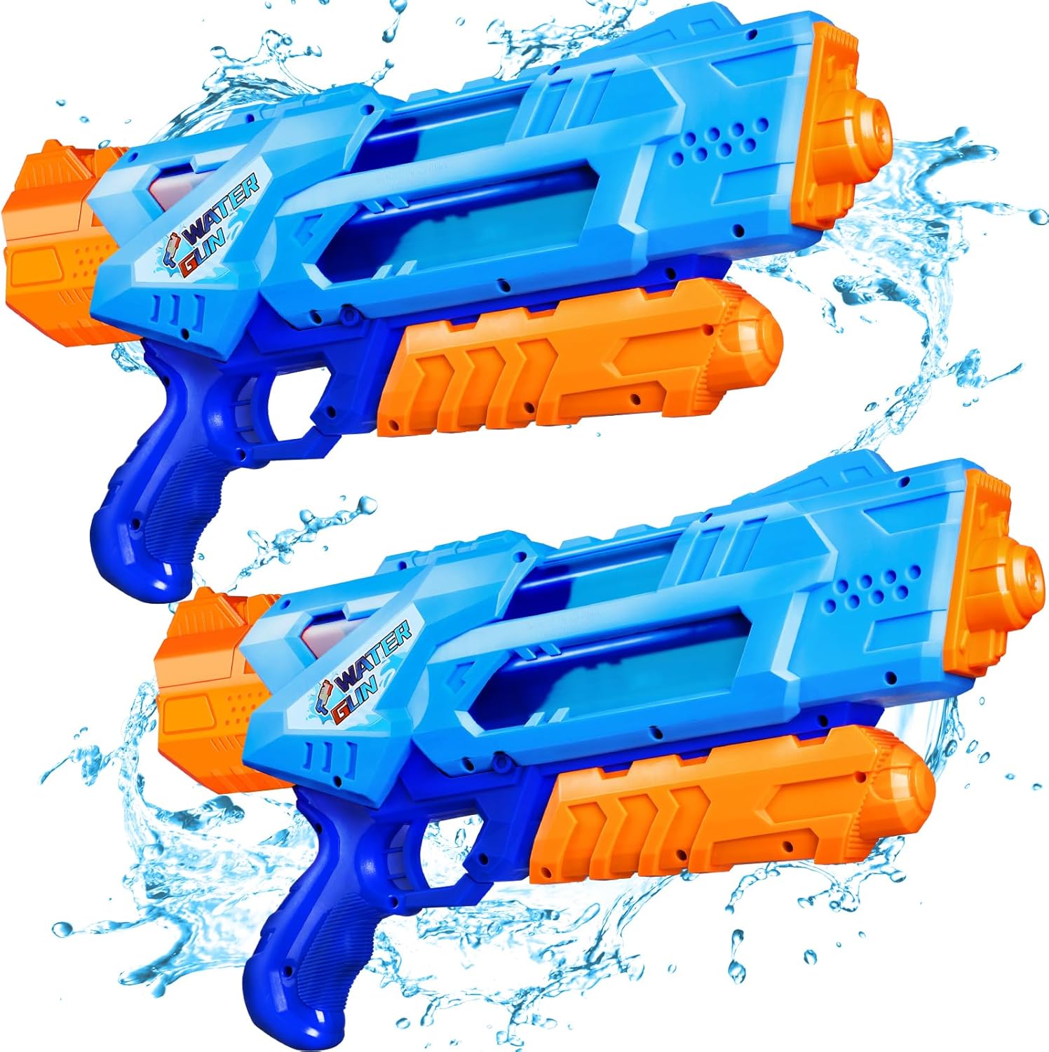 Quanquer 1200cc Water Guns I 2 Pack Super Blasters