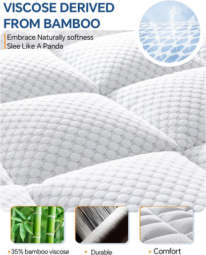 King Cooling Mattress Topper encalife