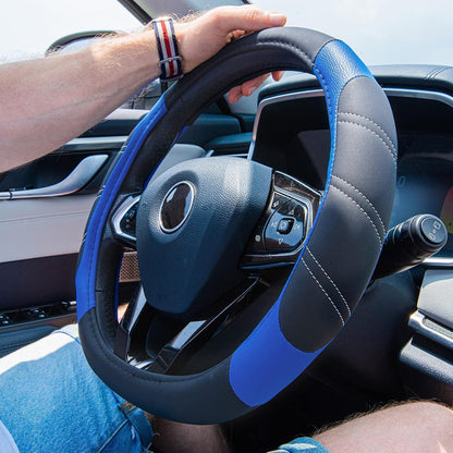 Premium Microfiber Steering Wheel Cover encalife