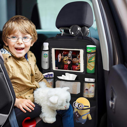 Heavy Duty Backseat Car Organizer with Tablet Holder encalife