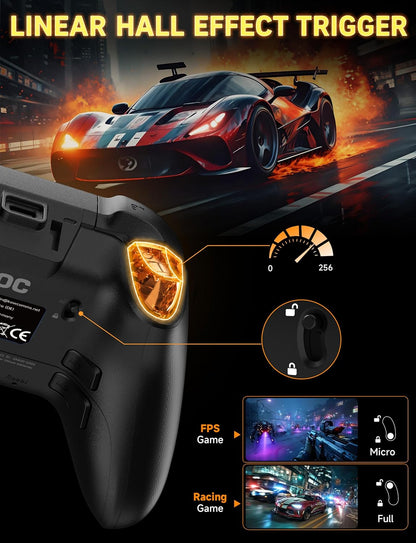 Multi-Platform Gaming Controller With Interactive Screen encalife