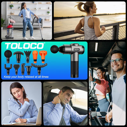 Deep Tissue Massage Gun For Muscle Recovery encalife