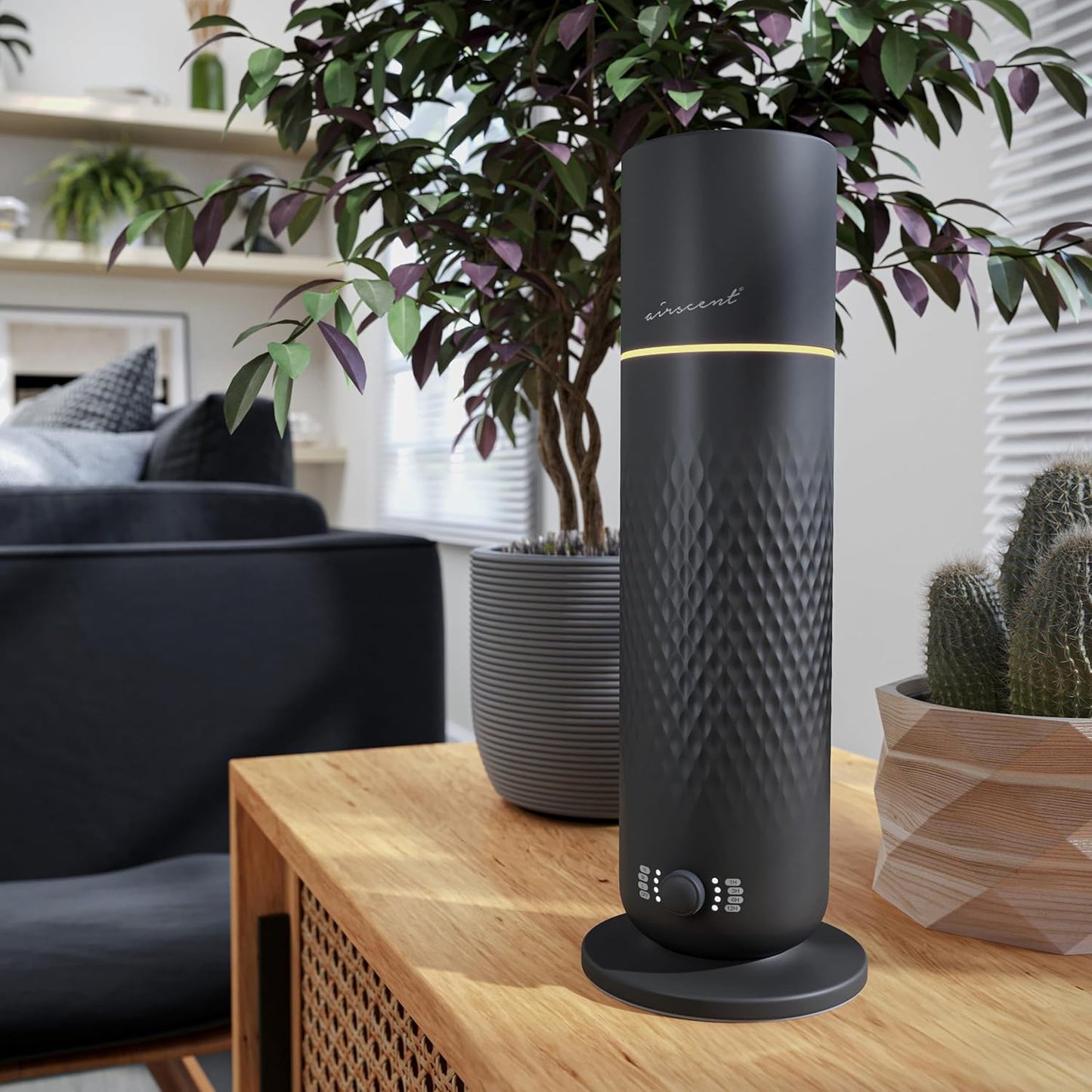 Waterless Essential Oil Diffuser For Home Aromatherapy encalife