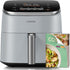 6-Quart 9-in-1 Ceramic Coated High-Speed Air Fryer encalife