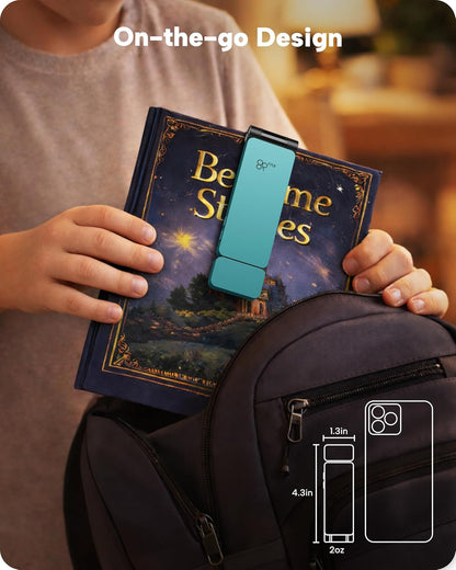 Rechargeable LED Book Light With Memory Brightness Control encalife