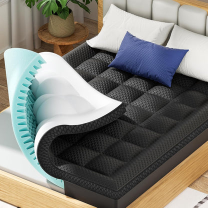Black King Mattress Topper
