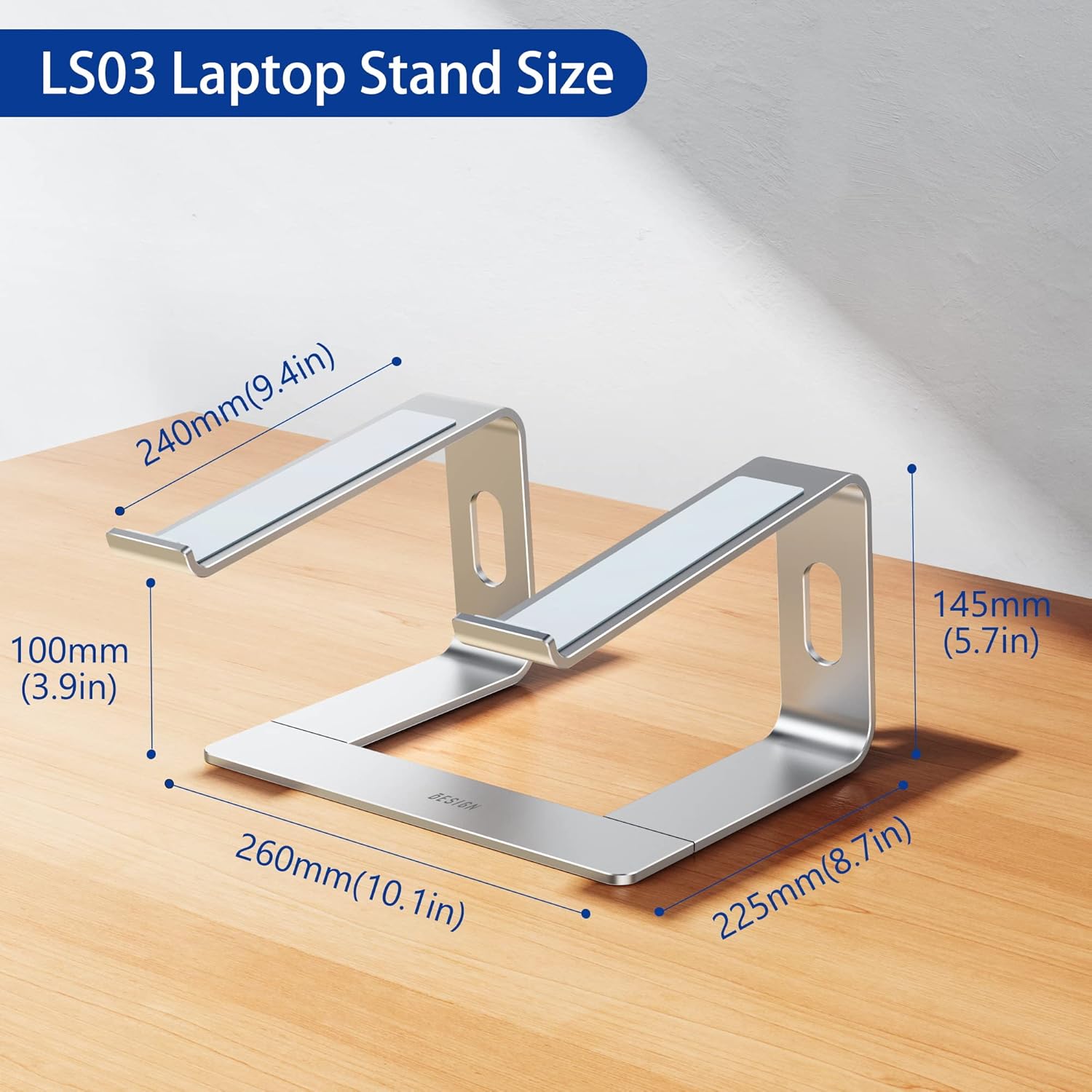 Aluminum Detachable Laptop Stand for Office Desk encalife