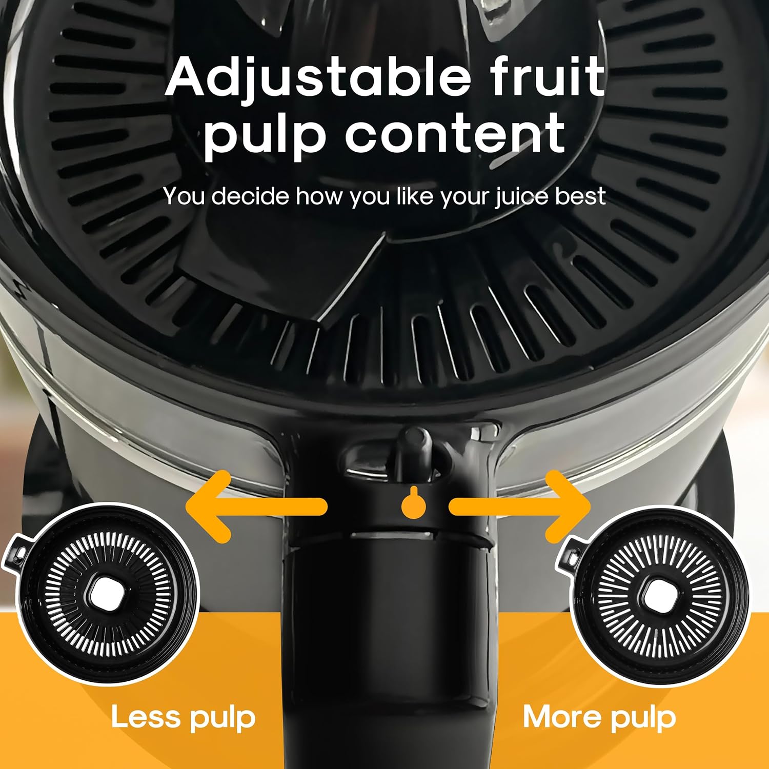 Electric Juicer Citrus | BPA-Free Orange & Lemon Juicer with Pulp Control encalife