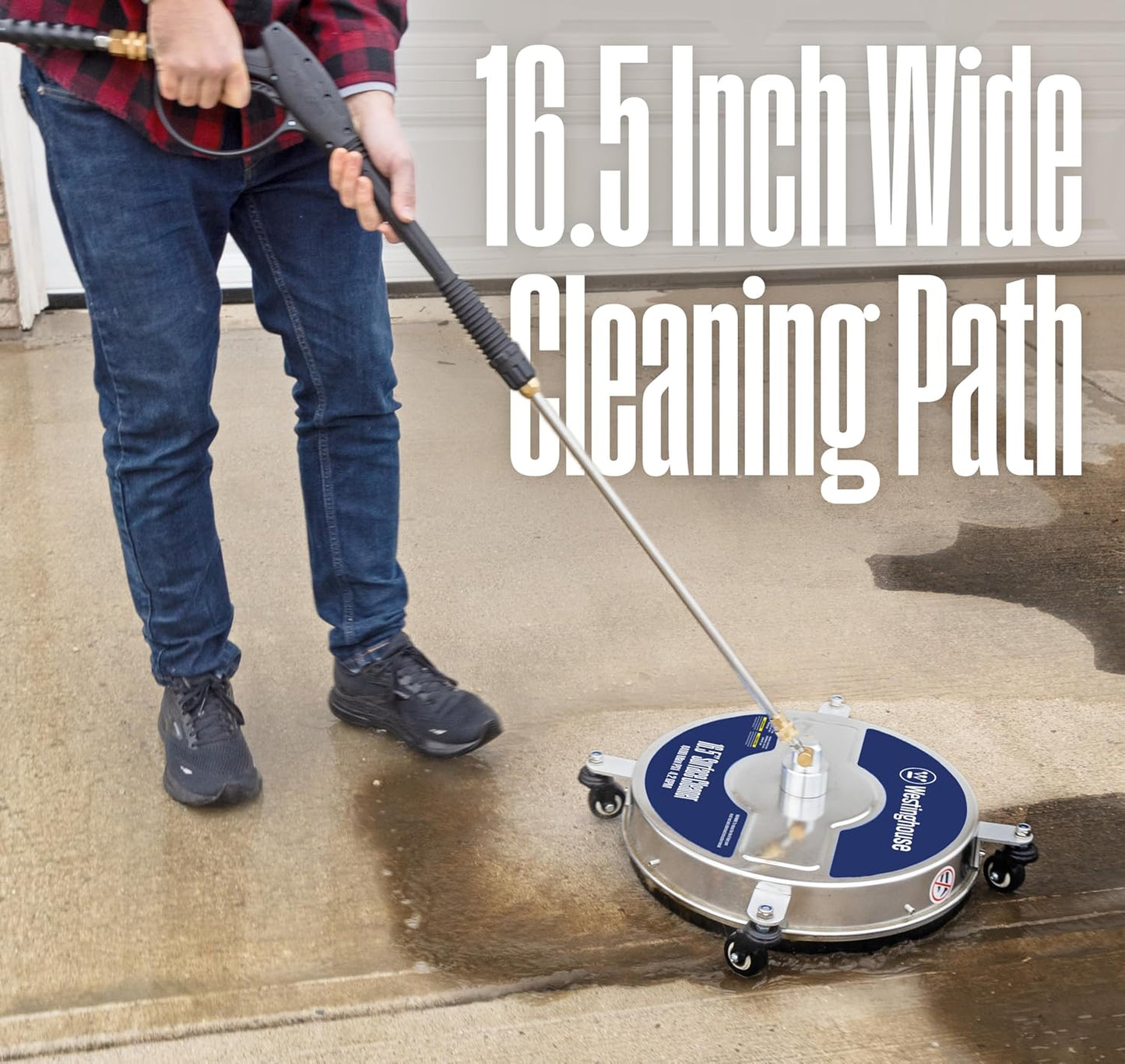 Pressure Washer Surface Cleaner for Driveways Patios encalife