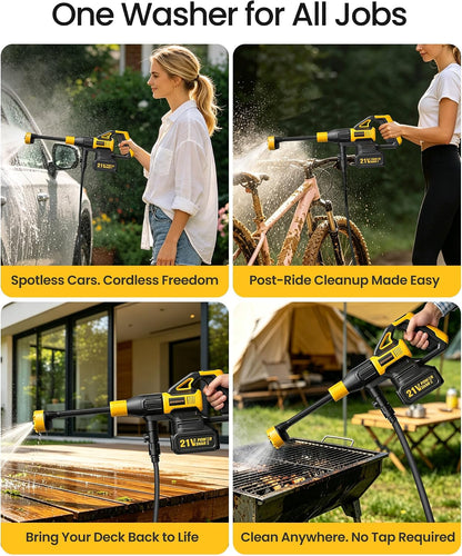 Cordless Pressure Washer 1520 PSI encalife