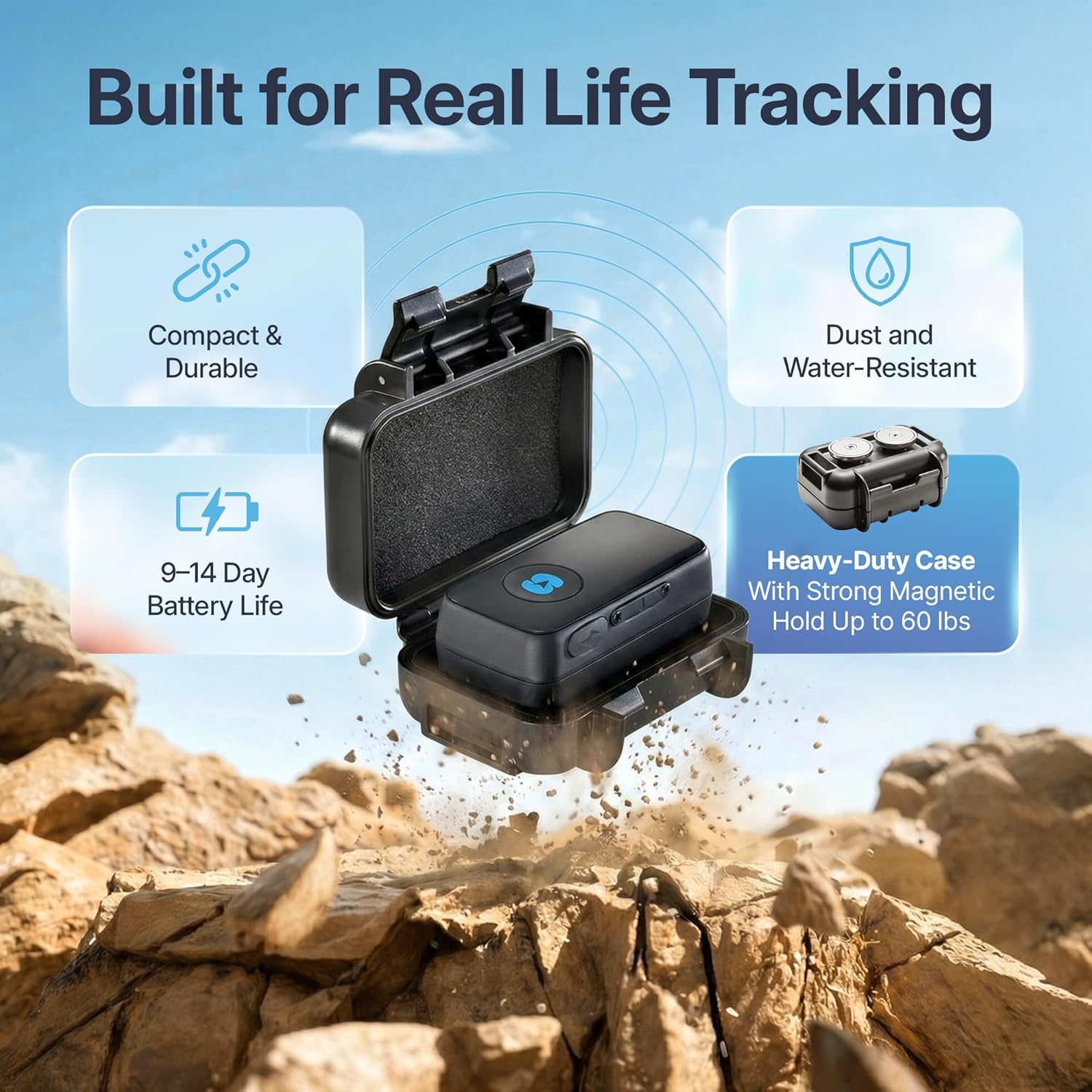 GPS Tracker Real-Time Vehicle Anti-Theft encalife