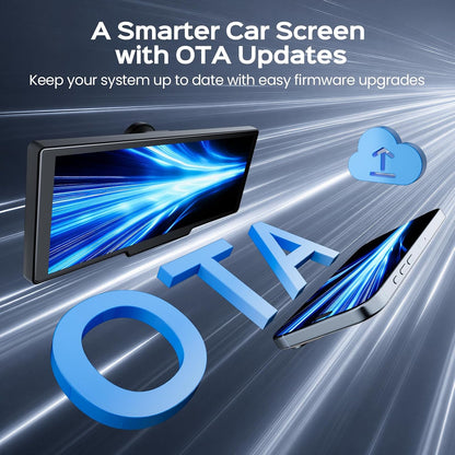 10.26 Inch Wireless Carplay Screen With Dash Camera encalife