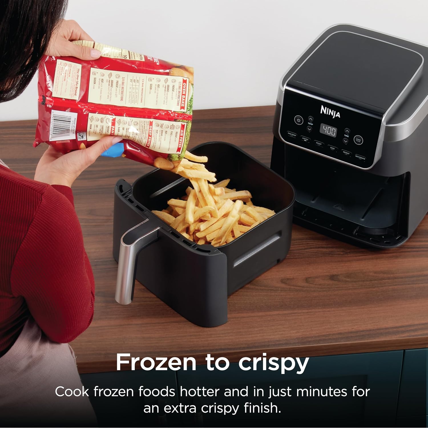 6.5-Quart 6-in-1 XL MaxCrisp Air Fryer encalife