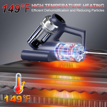 Handheld Mattress Vacuum Cleaner with UV-C Light encalife
