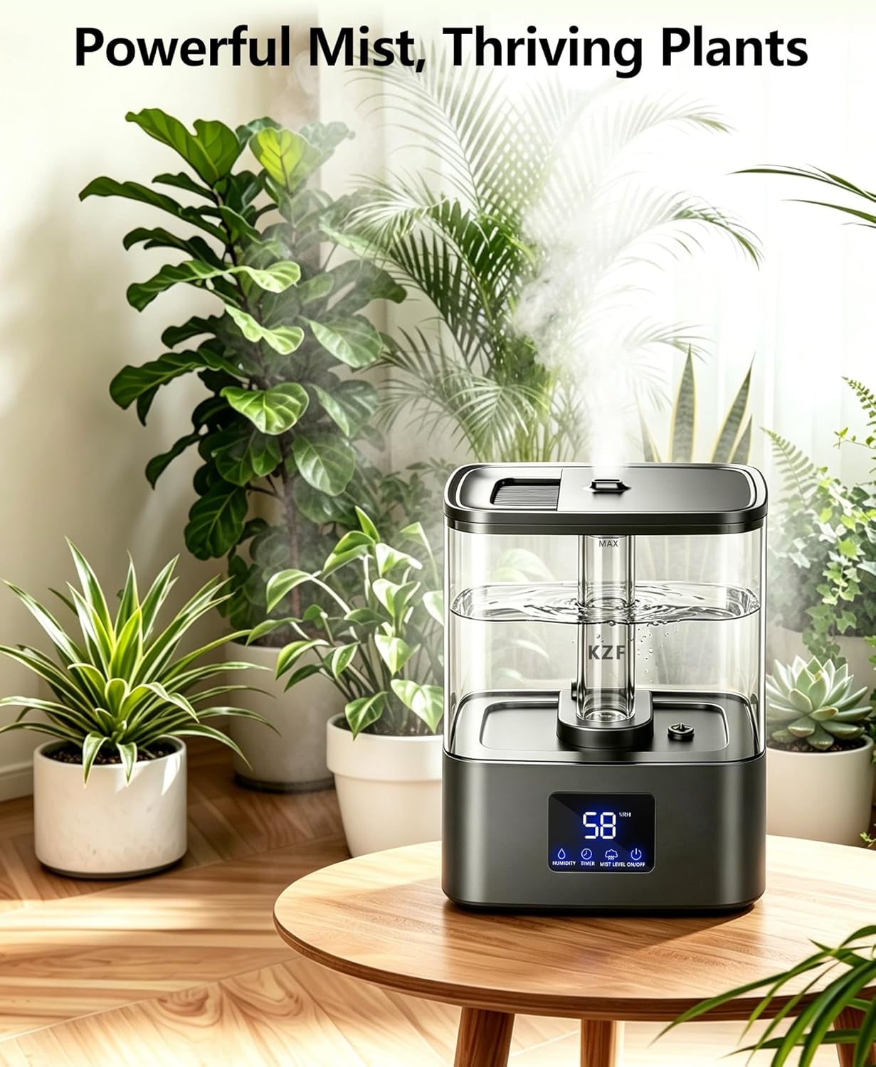 Top Fill Humidifier | 4L | Humidity Display encalife