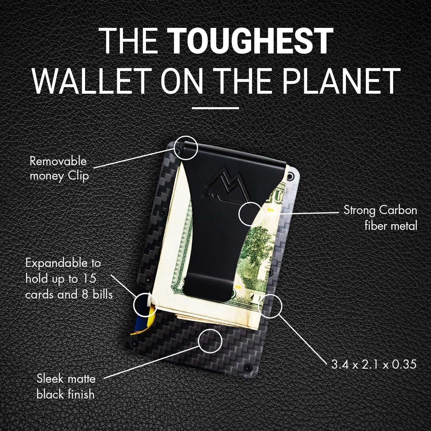 Slim Wallets for Men I Mountain Voyage encalife
